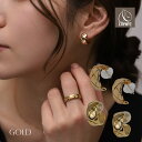 【全品P10倍+最大30%OFFクーポン配布中】 痛くない イヤリング ピアス 金属アレルギー対応 18Kコーティング ニッケルフリー キルティング フープ イヤーカフ イヤカフ 大人 可愛い ジュエリー ゴールド 両耳用 送料無料 プチプライス高見え CRAIFE