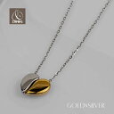 【最大450円OFFクーポン配布中】 ネックレス ハート バイカラー サージカルステンレス 316L 金属アレルギー対応 18K コーティング レディース 大人 かわいい シンプル エレガント ジュエリー ゴールド シルバー 送料無料 プチプライス高見え CRAIFE