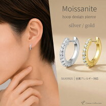 楽天市場】フープピアス モアサナイトの通販