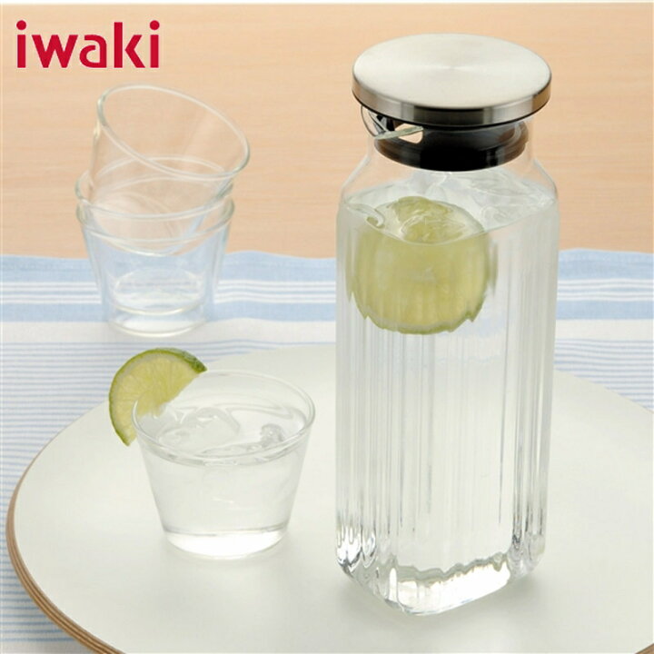 楽天市場 Iwaki イワキ スクエアサーバー1 000ml 耐熱ガラス製冷水筒 ピッチャー 296k Sv 1014 10 Et キッチンクレインズ