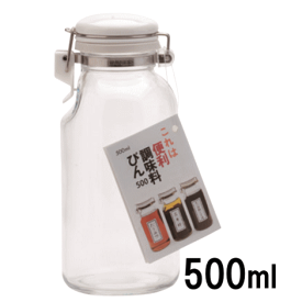 星硝 これは便利調味料びん 500ml No.223408セラーメイト調味料入　9-0521-0802_ES