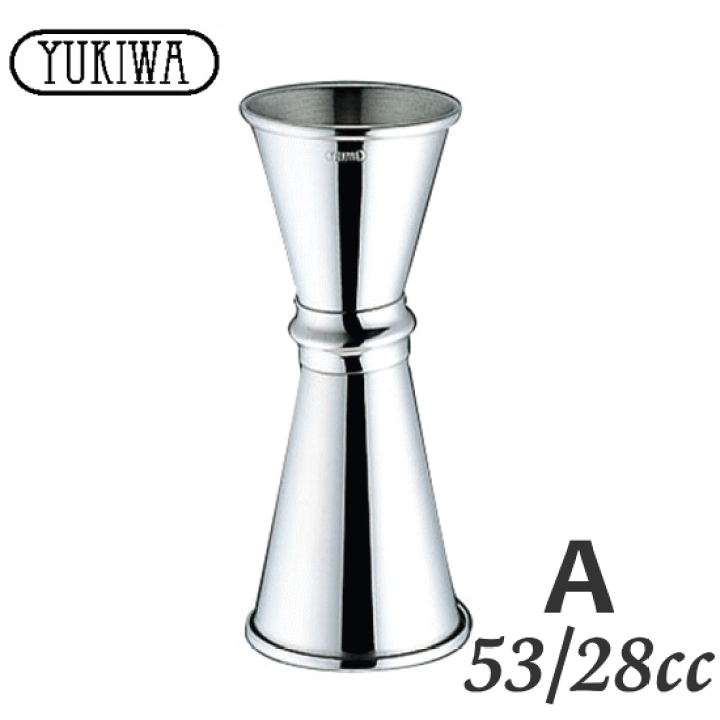 楽天市場】＊ユキワ UK カクテルメジャーカップ A 53/28cc ジガー