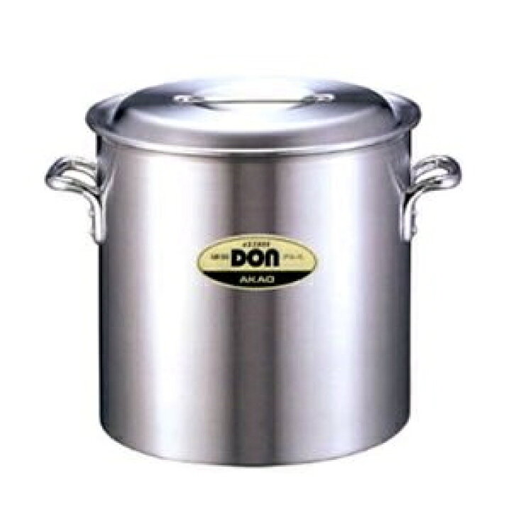 楽天市場】アカオアルミ DON寸胴鍋45cm 外径471×H450mm 70L_DI 