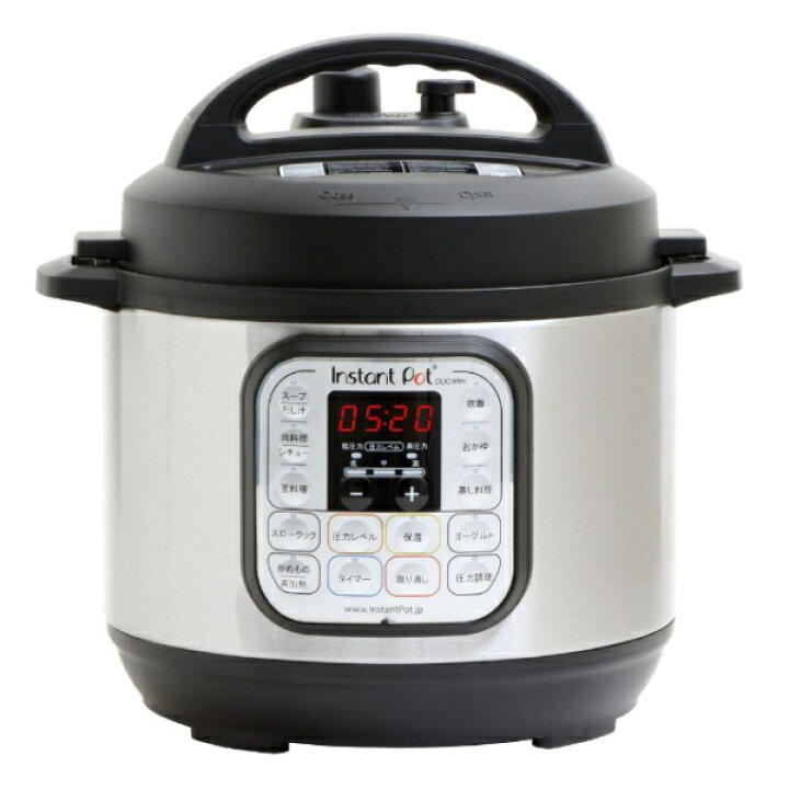 楽天市場】インスタントポット デュオミニ 電気圧力鍋 2.8L 内径19.8cm 