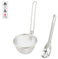 ◎日本製ステンレス製 みそこしセット（スプーン付）外径11cm （味噌こし) 燕三条製 新越ワークス 31325_…