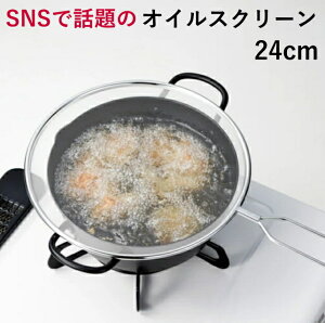 SNS�Řb��̖��͂˖h�~�K�[�h �I�C���X�N���[�� 24cm �䎆�t ���{�� �O�a240×�S��415mm V-626D_YS�@�H��@�Ή� �Ў�Ŏ��Ă� �t�b�N�Ɉ����|���g���� �V�Ղ� 50���b�V��