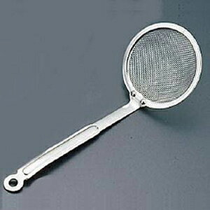 18-8料理名人 かす揚げ 直径86×柄長165mm 9-2102-0501_ES