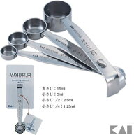 貝印 セレクト100 計量スプーン 4本組 DH-3006 BKI-56,1-0514-0901_ES