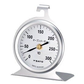 SATO オーブンメーター丸型　0〜300℃ NO.1726-20（オーブン用温度計）　371003240,267-06_ET