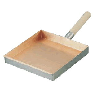 ≪IH対応≫フジノスロイヤルクラデックス銅製玉子焼き器 260×275×35mm XED-260 業務用対応、全面二層構造