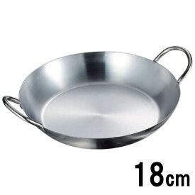 ステンレス モツ鍋 18cm 91718_AG もつ鍋 IH100/200V、ガス火対応