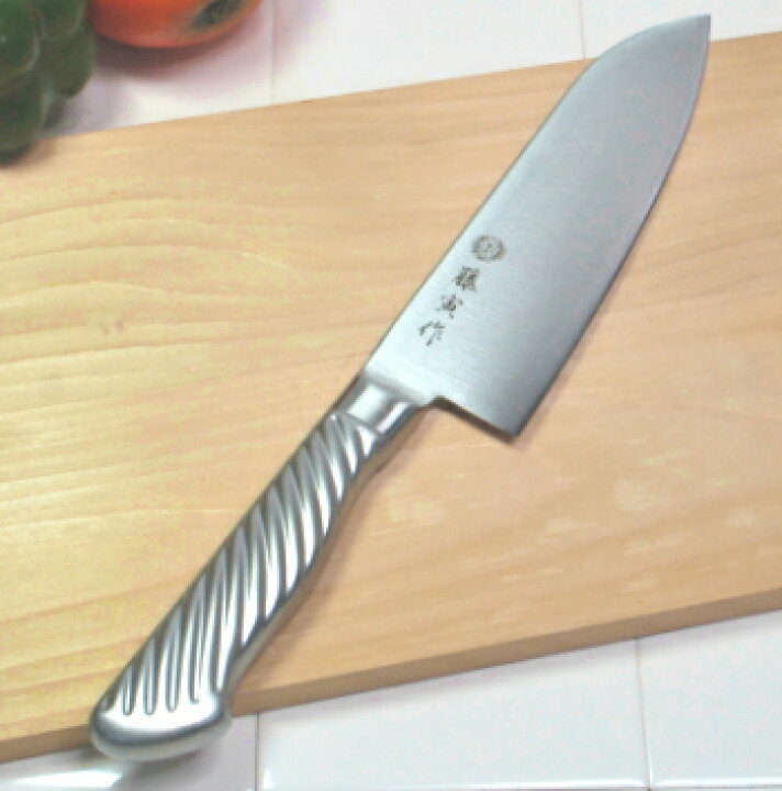 楽天市場】◎ 藤寅作 DPコバルト合金鋼割込 三徳包丁170mm FU-895 日本  