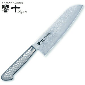 響十/TAMAHAGANE 63層ダマスカス 万能 175mm KS-1114_KO