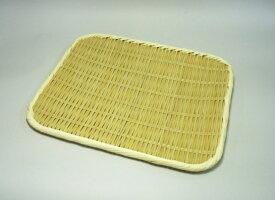 竹製 角盆ざる 尺1 33cm 横330×たて270mm 角盆ザル 434400_RP