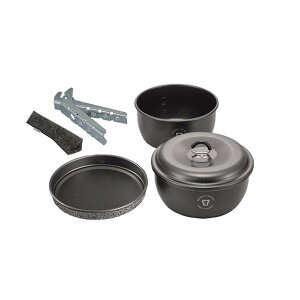 トランギア trangia ツンドラ3ミニ ブラックバージョン1人〜2人用クッカーセット【北海道・沖縄・離島ご注文代金税込16500円以下発送不可】