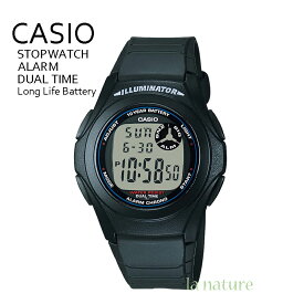CASIO【5年保証】デジタル 腕時計 メンズ レディース 長寿命バッテリー ストップウォッチ シンプル 軽くて視認性が良い F-200W-1A チープカシオ チプカシ ブラック プレゼント 贈り物 自分買い