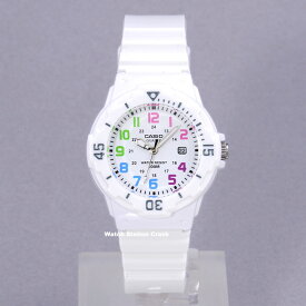 【5年保証】CASIO カシオ 腕時計 キッズ レディース チープカシオ ピチプラ 白 ホワイト カラー LRW-200H-7B