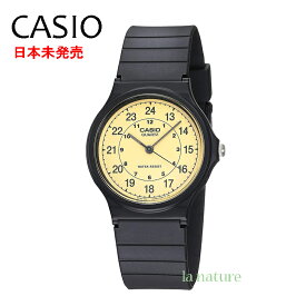 【5年保証】日本未発売 CASIO スタンダード アナログ 腕時計 MQ-24-9B メンズ レディース チープカシオ 普段使い プレゼント 贈り物 自分買い