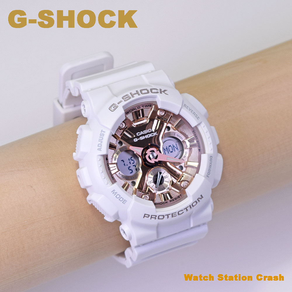 腕時計 G Shock 白 ピンク 交換無料