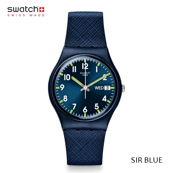 楽天市場】swatch スウォッチ【日本正規品】SO28N702 SIR BLUE サー  