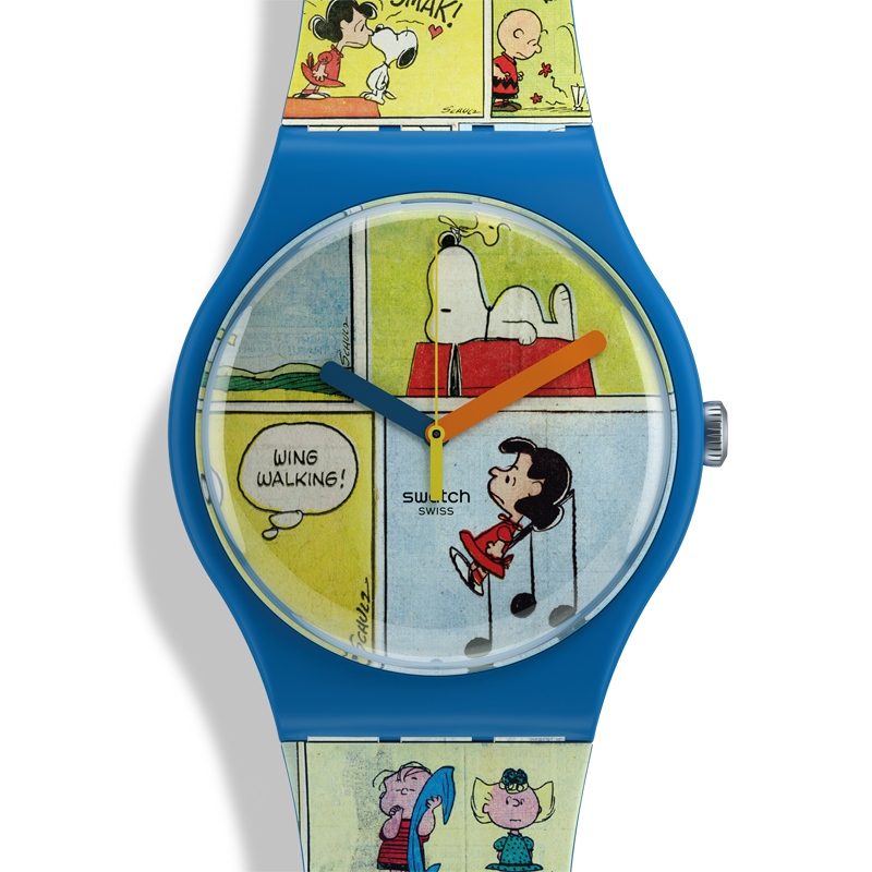 送料無料 半額品 swatch PEANUTS 初コラボ スウォッチ × ピーナッツ Peanuts コミック レディース メンズ 高級ブランド SO29Z108 SMAK ストリップ 2年保証 ウォッチ 腕時計