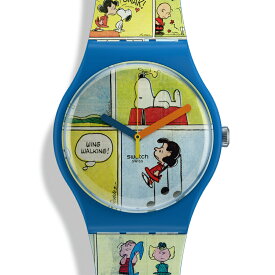 正規品 スウォッチ swatch × ピーナッツ Peanuts コミック・ストリップ ウォッチ SMAK! SO29Z108【2年保証】メンズ レディース キッズ 腕時計 deal06