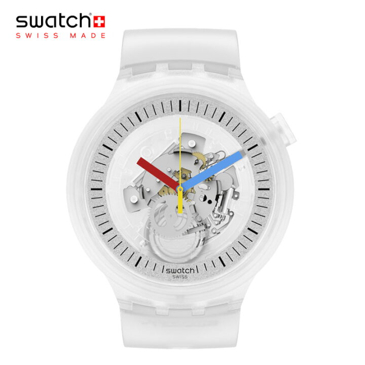 楽天市場】正規品 CLEAR シリーズ Swatch スウォッチ CLEARLY BOLD 