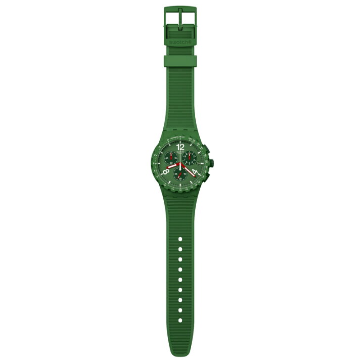 楽天市場】swatch スウォッチ【国内正規品】グリーン クロノグラフ 