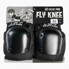 【25日限定★11%OFFクーポン配布中♪】プロテクター 187 KILLER PADS FLY KNEE PAD XS S M L BLACK 187 キラーパッド ニーパッド 膝パッド セーフティーパッド スケボー エクストリーム 黒