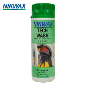 【20日は0の付く日★10％OFFクーポン配布中♪】NIKWAX ニクワックス TECH WASH テックウォッシュ ウェア専用洗剤 ダイレクトウォッシュイン ダイレクトウォッシュイン レインコート 撥水 正規品