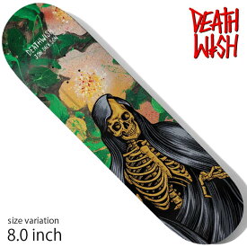 【5の付く日限定23：59まで★11％OFFクーポン配布中♪】DEATHWISH デスウィッシュ デッキ スケボー スケートボード DICKSON GARDEN OF MISERY 8.0inch