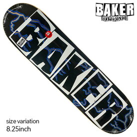 【5の付く日限定23：59まで★11％OFFクーポン配布中♪】BAKER CASPER ELECTRIC 8.25inch ベイカー ベーカー デッキ スケボー スケートボード ストリート 板 SKATEBOARD