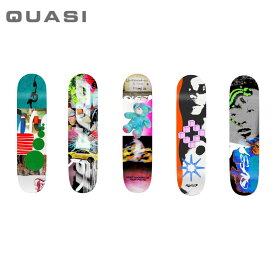 【6/10限定!10%OFF★クーポン配布中♪】QUASI SP26 DROP2 クアジ デッキ EXPOSITION / GAS STATION / ILLUMINATI / LIZARD KANG / PLUS ONE スケボー スケートボード