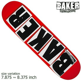 【20日は0の付く日★10％OFFクーポン配布中♪】BAKER BRAND LOGO BLACK 7.875 8.375 8.475 デッキ ベイカー ベーカー スケボー SKATEBOARD スケートボード ブランドロゴ