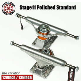 【5の付く日限定23：59まで★11％OFFクーポン配布中♪】INDEPENDENT TRUCK Stage11 Polished Standard Trucks 129 139 インディペンデント トラック スケートボード スケボー パーツ インディー