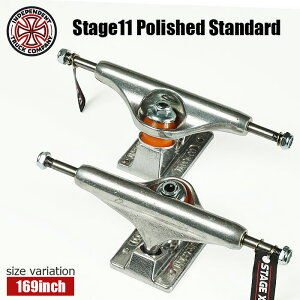 �y6/15����!5%OFF���N�[�|���z�z����zINDEPENDENT TRUCK Stage11 Polished Standard Trucks 169 �C���f�B�y���f���g �g���b�N �X�P�[�g�{�[�h �X�P�{�[ �p�[�c �C���f�B�[