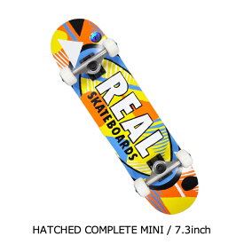 REAL BANDANA SERIES / HATCHED MINI / MOSAIC / COMPLETE コンプリート7.3 7.5 7.75 8.0 inch リアル コンプリートスケートボード スケボー 完成品