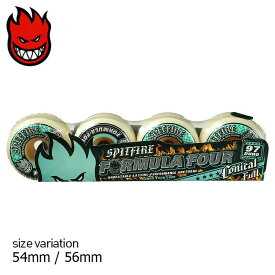 【0の付く日限定!10%OFF★クーポン配布中♪】SPITFIRE F4 97D CONICAL FULL 54mm 56mm NATURAL ウィール スピットファイアー フォーミュラフォー コニカルフル スケボー スケートボード