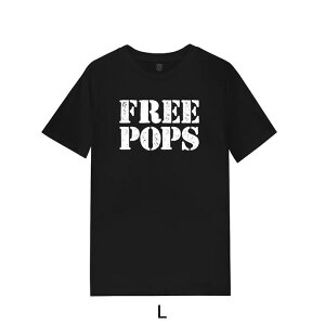 KING SKATEBOARDS FREE POPS TEE BLACK T�V���c ���� �J�b�g�\�[ �����Y �X�P�[�g�{�[�h