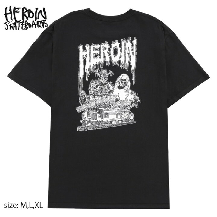 楽天市場】【5/30限定!10%OFF☆クーポン配布中♪】HEROIN ヘロイン T 