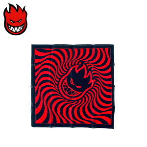 SPITFIRE Bighead Swirl Bandana BLACK/RED Xsbgt@CA o_i XP[g{[h XP{[