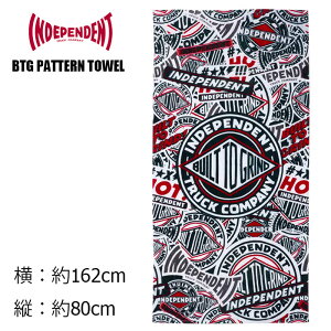 yԌ!XSi|Cg10{!vGg[zINDEPENDENT BTG PATTERN TOWEL 23FA CfByfg r[`^I oX^I v[ r[` }X|[c T[tB XP{[ XP[g
