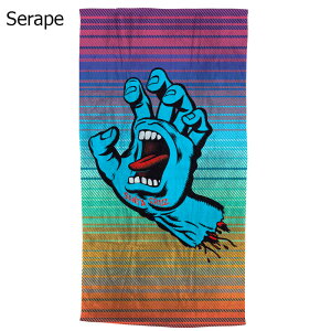 yԌ!XSi|Cg10{!vGg[zSANTA CRUZ T^N[Y r[`^I oX^I v[ r[` XP{[ SCREAMING HAND TOWEL }X|[c T[tB XP[g{[h 