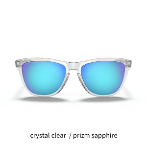 OAKLEY Frogskins (Low Bridge Fit)9245 crystal clear prizm sapphire polished clear prizm violet grey smoke prizm sapphire polished black prizm black �I�[�N���[ �t���b�O�X�L�� ���[�u���b�W�t�B�b�g �T���O���X �A�C�E�F�A �A�N