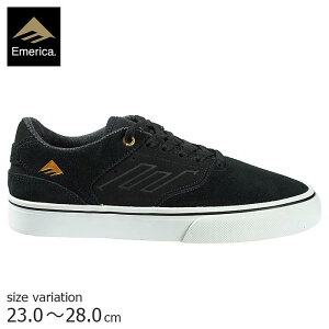 Emerica LOW VULC BLK / GLD / WHT GJ Xj[J[ CmY XP[g{[h XP{[