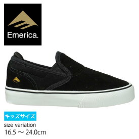 【6/5限定！最大100%ポイントバック！※要エントリー】emerica スニーカー エメリカ レディース メンズ WINO G6 SLIP ON YOUTH キッズ スリッポン スケートボード 靴 シューズ