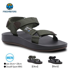 yԌ!XSi|Cg10{!vGg[zfreewaters t[EH[^[X tbgEFA T_ AEghA Cloud9 Sport MNS Olive Black Y T[tB C r[` v[ Xgbv