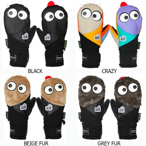【期間限定!店内全商品ポイント10倍!※要エントリー】25-26 eb's HARUSAKI MITT KEMONOCHAN エビス ハルサキ ミット ケモノチャン グローブ ミトン スノーボード スノボ スキー メンズ レディース 防寒