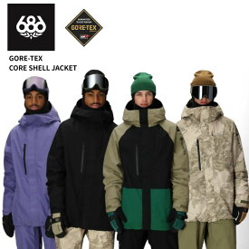 【5の付く日限定!11%OFF★クーポン配布中♪】25-26 686 ウエア GORE-TEX Core Shell Jacket ウェア　ゴアテックス