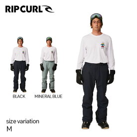 【31日まで20%,15%OFF★クーポン配布中♪】22-23 RIP CURL BASE PANT リップカール BLACK MINERAL BLUE スノーボードウェア スノボウェア スキーウェア スノーパンツ パンツ メンズ 防寒 メンズ